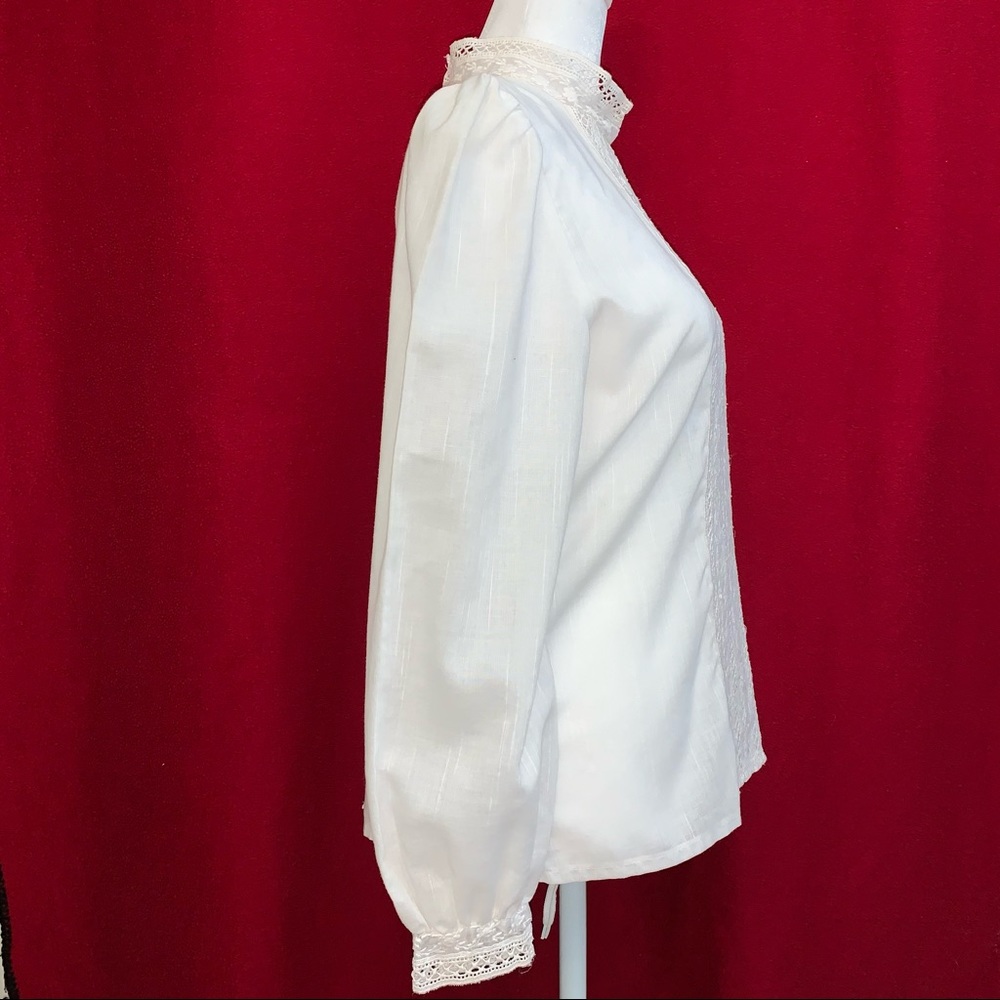 Gemilli Vintage Women’s Blouse Size 7/8 M - Picture 5 of 7